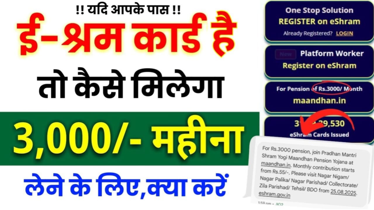 E Shram Pension Yojana